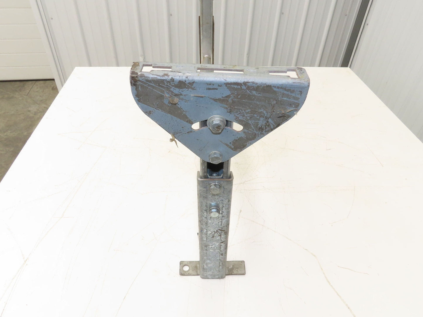 Automotion 30"W Conveyor Leg Stationary Floor Support 16" to 24"H Galvanized