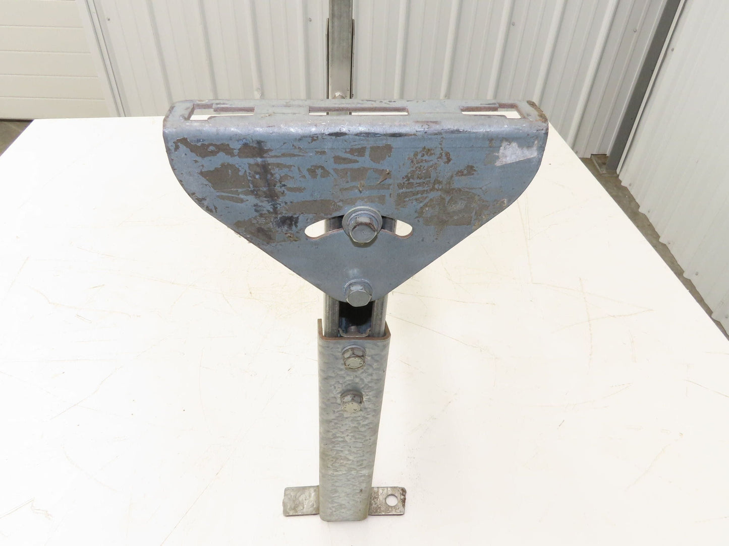 Automotion 30"W Conveyor Leg Stationary Floor Support 16" to 24"H Galvanized