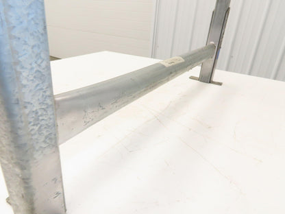 Automotion 30"W Conveyor Leg Stationary Floor Support 16" to 24"H Galvanized