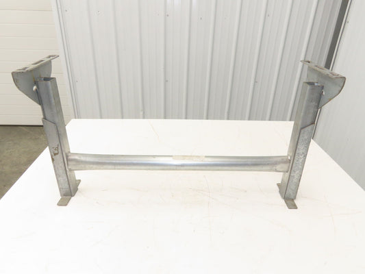 Automotion 30"W Conveyor Leg Stationary Floor Support 16" to 24"H Galvanized