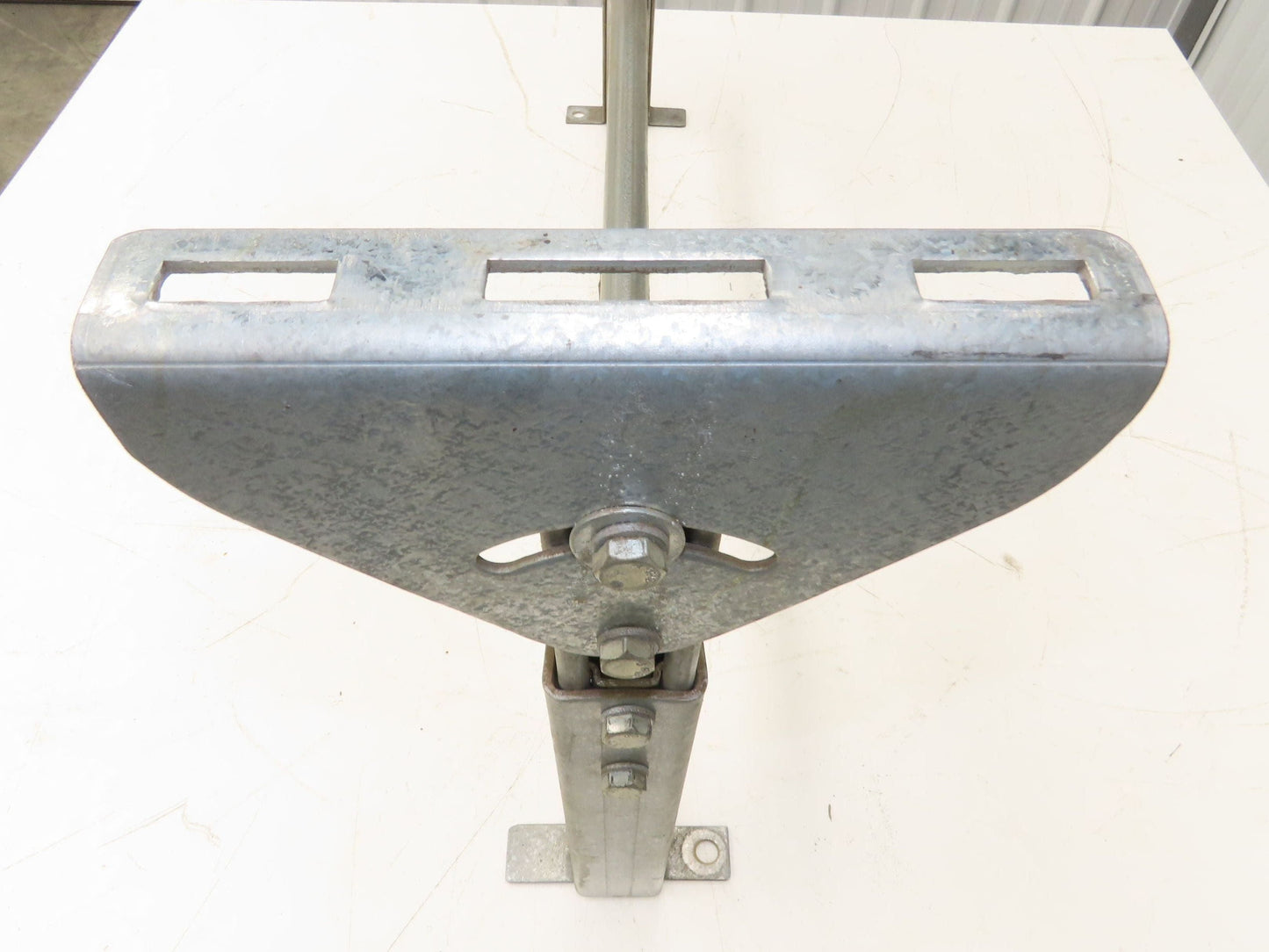 Automotion 30"W Conveyor Leg Stationary Floor Support 16" to 24"H Galvanized