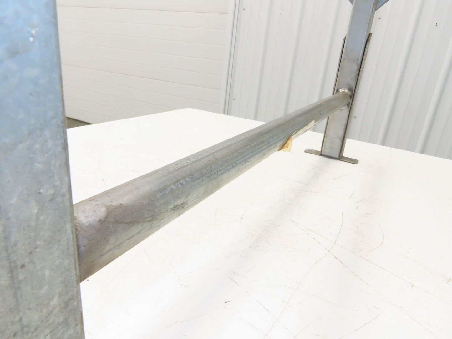 Automotion 30"W Conveyor Leg Stationary Floor Support 16" to 24"H Galvanized