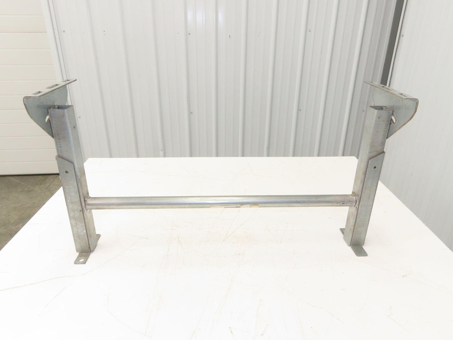 Automotion 30"W Conveyor Leg Stationary Floor Support 16" to 24"H Galvanized