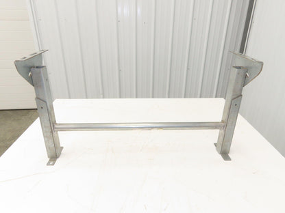 Automotion 30"W Conveyor Leg Stationary Floor Support 16" to 24"H Galvanized