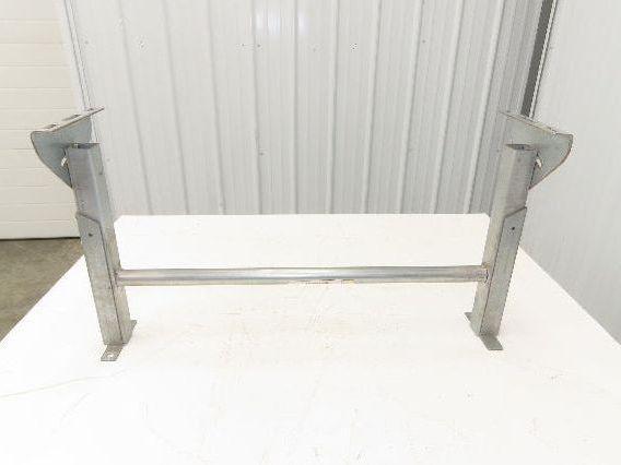 Automotion 30"W Conveyor Leg Stationary Floor Support 16" to 24"H Galvanized