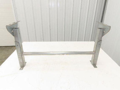 Automotion 30"W Conveyor Leg Stationary Floor Support 16" to 24"H Galvanized