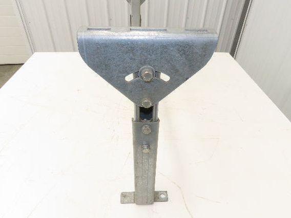Automotion 30"W Conveyor Leg Stationary Floor Support 16" to 24"H Galvanized