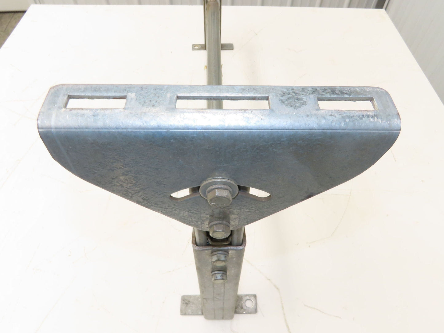 Automotion 30"W Conveyor Leg Stationary Floor Support 16" to 24"H Galvanized