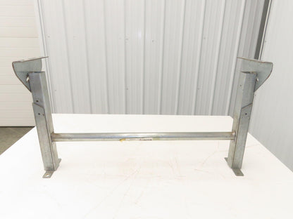 Automotion 30"W Conveyor Leg Stationary Floor Support 16" to 24"H Galvanized