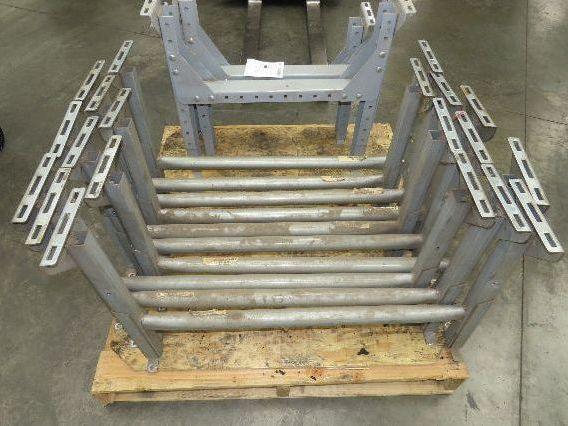 Automotion 36"W Conveyor Leg Stationary Floor Support 22" to 30"H Galvanized