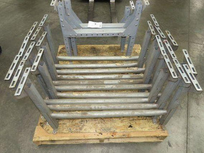 Automotion 36"W Conveyor Leg Stationary Floor Support 22" to 30"H Galvanized