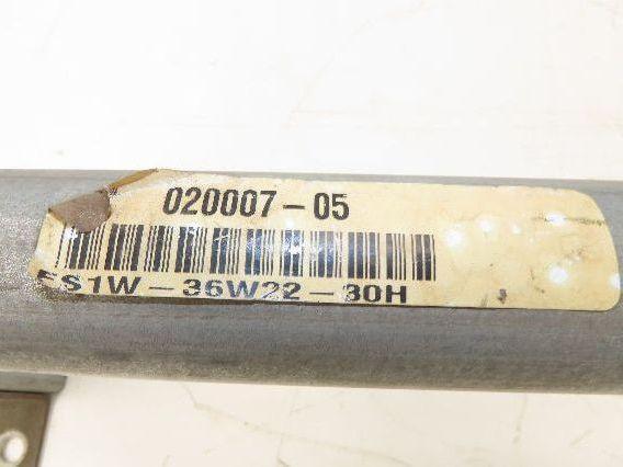 Automotion 36"W Conveyor Leg Stationary Floor Support 22" to 30"H Galvanized