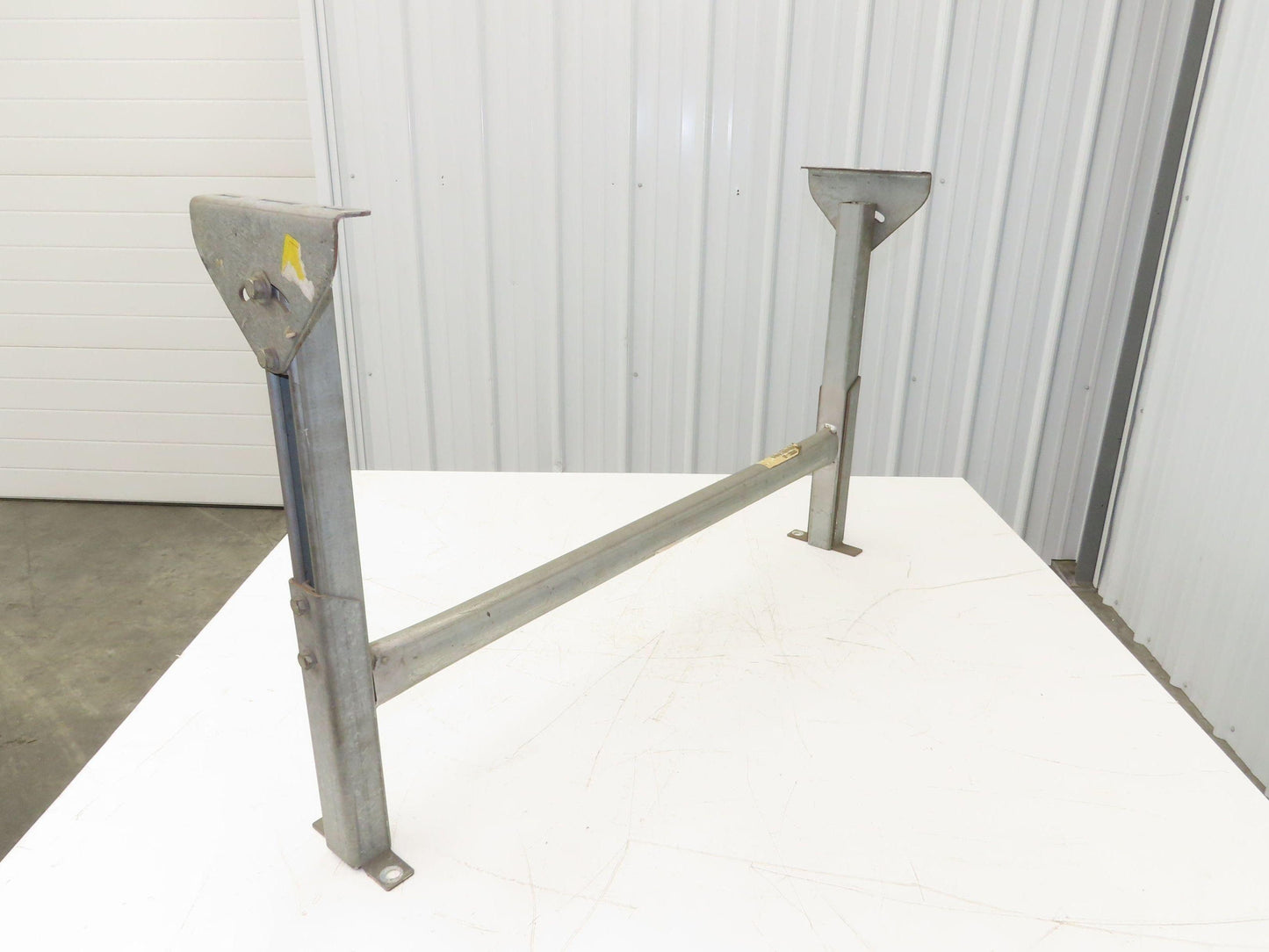 Automotion 36"W Conveyor Leg Stationary Floor Support 22" to 30"H Galvanized