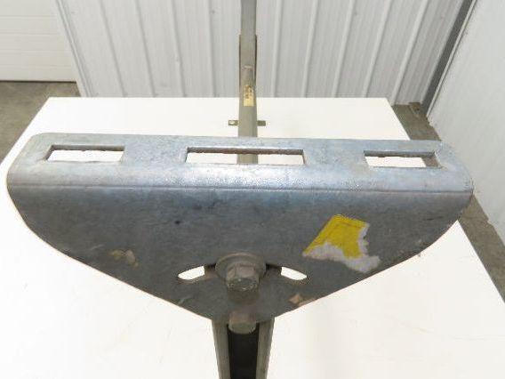 Automotion 36"W Conveyor Leg Stationary Floor Support 22" to 30"H Galvanized