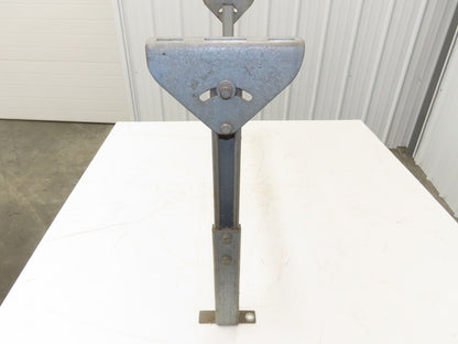 Automotion 36"W Conveyor Leg Stationary Floor Support 22" to 30"H Galvanized
