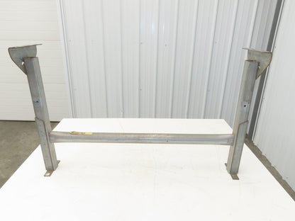 Automotion 36"W Conveyor Leg Stationary Floor Support 22" to 30"H Galvanized