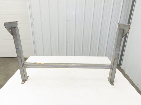 Automotion 36"W Conveyor Leg Stationary Floor Support 22" to 30"H Galvanized
