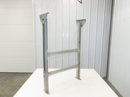 Automotion 24"W Conveyor Leg Stationary Floor Support 36" to 44"H Galvanized
