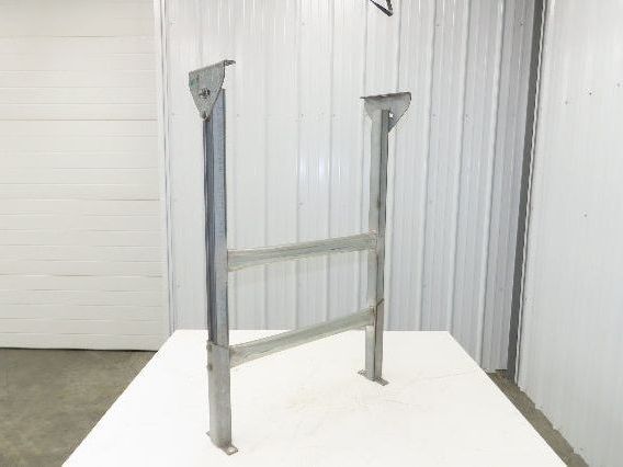 Automotion 24"W Conveyor Leg Stationary Floor Support 36" to 44"H Galvanized