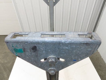Automotion 24"W Conveyor Leg Stationary Floor Support 36" to 44"H Galvanized