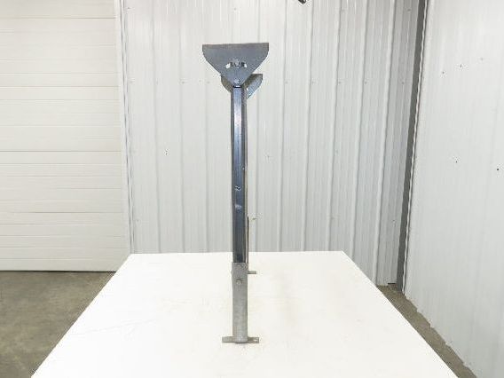 Automotion 24"W Conveyor Leg Stationary Floor Support 36" to 44"H Galvanized