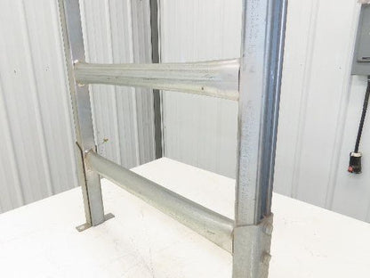Automotion 24"W Conveyor Leg Stationary Floor Support 36" to 44"H Galvanized