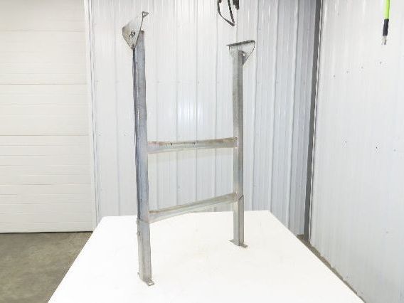 Automotion 24"W Conveyor Leg Stationary Floor Support 43" to 51"H Galvanized