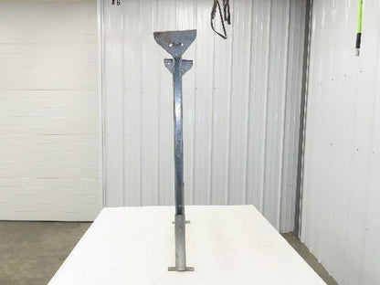 Automotion 24"W Conveyor Leg Stationary Floor Support 43" to 51"H Galvanized