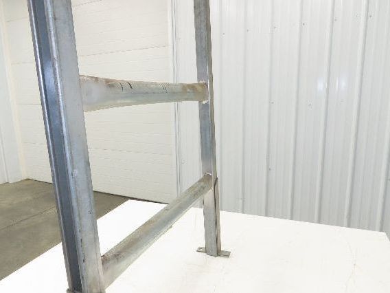 Automotion 24"W Conveyor Leg Stationary Floor Support 43" to 51"H Galvanized
