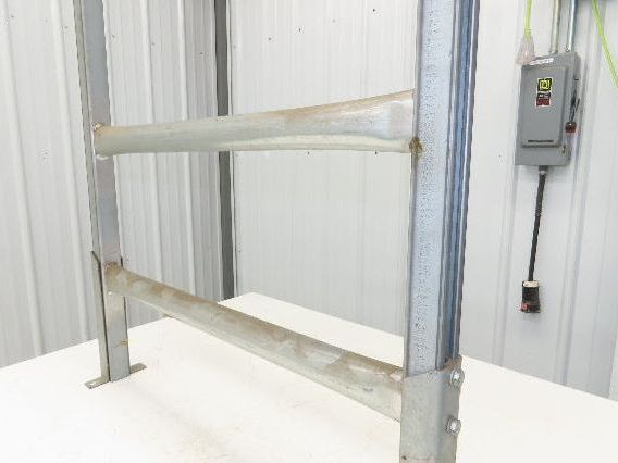 Automotion 30"W Conveyor Leg Stationary Floor Support 36" to 44"H Galvanized