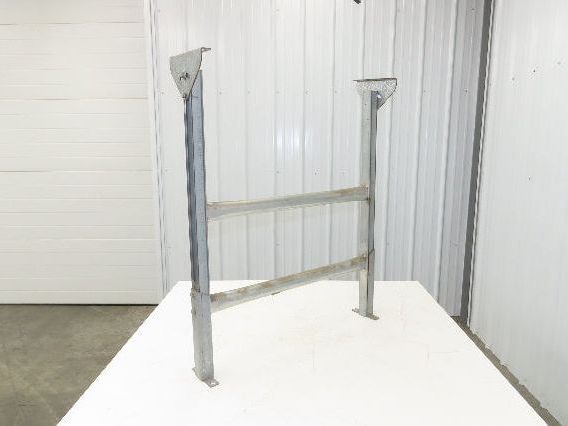 Automotion 30"W Conveyor Leg Stationary Floor Support 36" to 44"H Galvanized