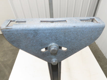 Automotion 30"W Conveyor Leg Stationary Floor Support 36" to 44"H Galvanized