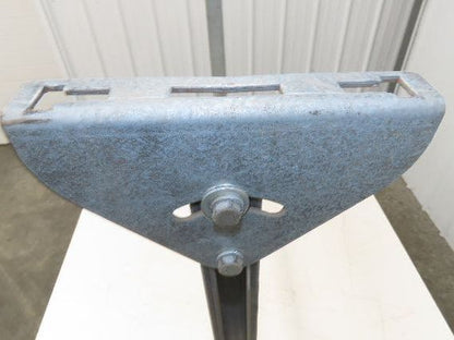 Automotion 30"W Conveyor Leg Stationary Floor Support 36" to 44"H Galvanized