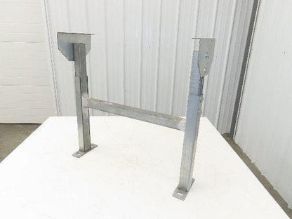 Automotion 24"W Conveyor Leg Stationary Floor Support 23" to 36"H Galvanized