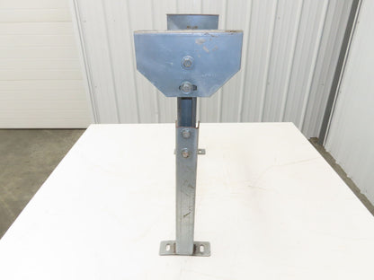 Automotion 24"W Conveyor Leg Stationary Floor Support 23" to 36"H Galvanized