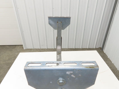 Automotion 24"W Conveyor Leg Stationary Floor Support 23" to 36"H Galvanized