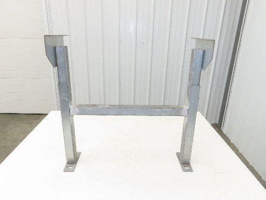Automotion 24"W Conveyor Leg Stationary Floor Support 23" to 36"H Galvanized