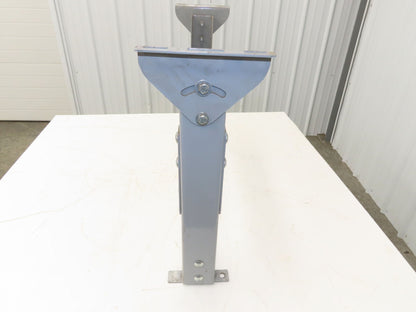 Automotion 30"W Conveyor Leg Stationary Floor Support 22" to 30"H Gray
