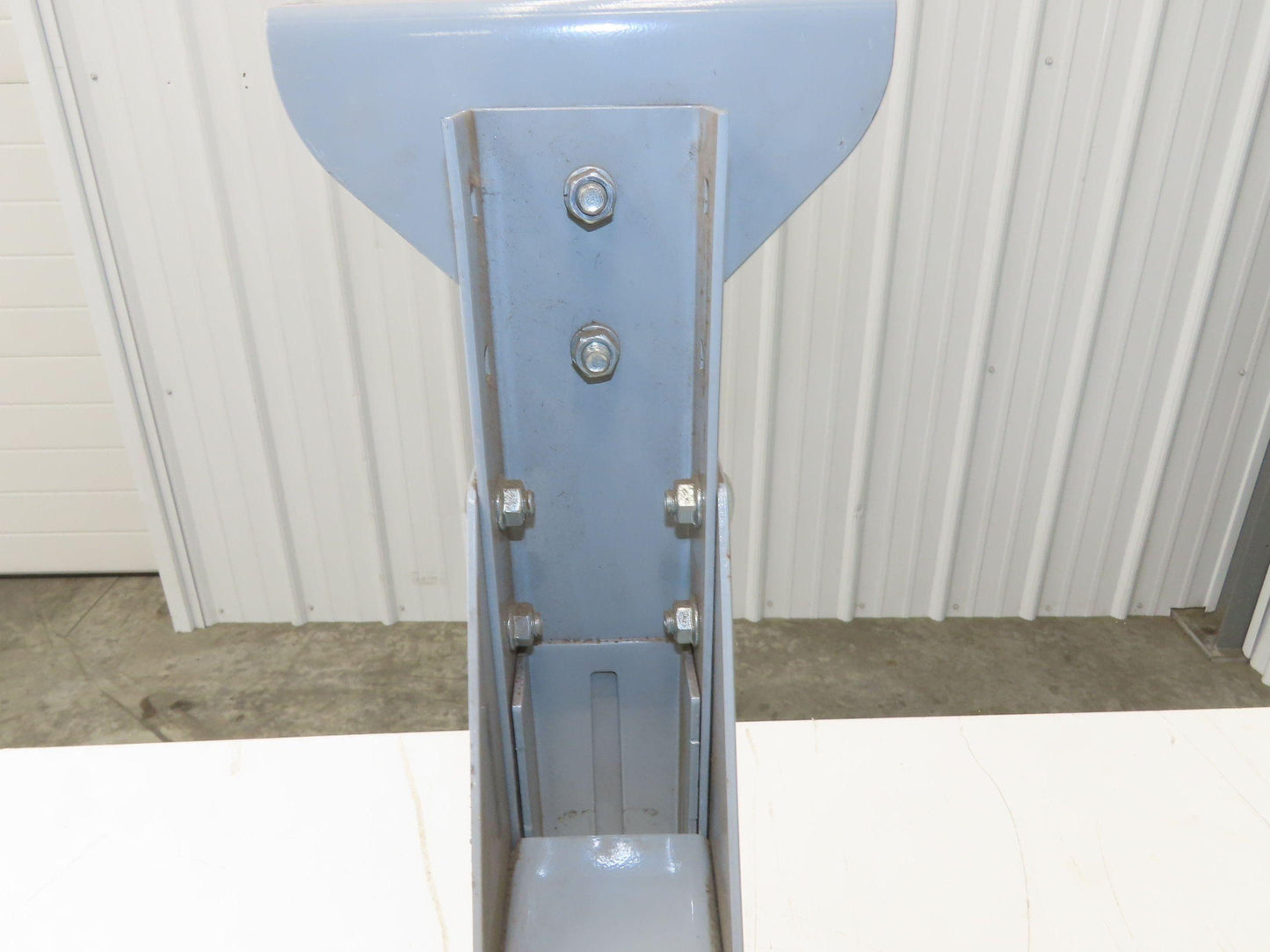 Automotion 30"W Conveyor Leg Stationary Floor Support 22" to 30"H Gray