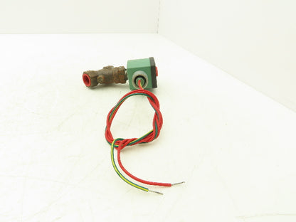 Asco Redhat 8030G71 Solenoid Valve 2 Way 15 PSI 1/2 NPT NO 120V