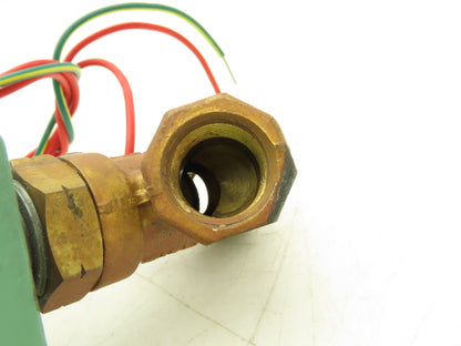 Asco Redhat 8030G71 Solenoid Valve 2 Way 15 PSI 1/2 NPT NO 120V