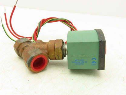 Asco Redhat 8030G71 Solenoid Valve 2 Way 15 PSI 1/2 NPT NO 120V