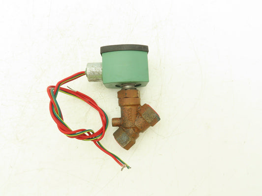 Asco Redhat 8030G71 Solenoid Valve 2 Way 15 PSI 1/2 NPT NO 120V