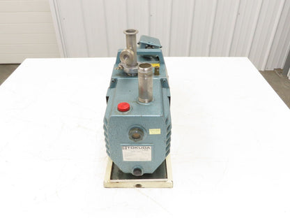 Tokuda DRP-360II Rotary Vane Vacuum Pump 360L/Min 1Hp 220V 3PH 6.7 x 10-2 Pa