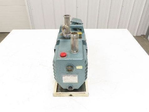 Tokuda DRP-360II Rotary Vane Vacuum Pump 360L/Min 1Hp 220V 3PH 6.7 x 10-2 Pa