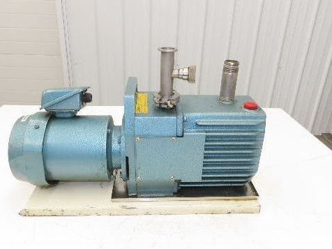Tokuda DRP-360II Rotary Vane Vacuum Pump 360L/Min 1Hp 220V 3PH 6.7 x 10-2 Pa