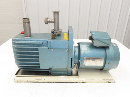 Tokuda DRP-360II Rotary Vane Vacuum Pump 360L/Min 1Hp 220V 3PH 6.7 x 10-2 Pa