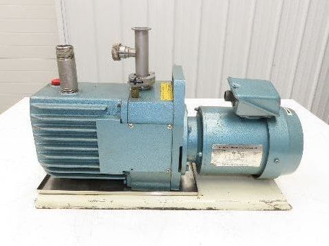 Tokuda DRP-360II Rotary Vane Vacuum Pump 360L/Min 1Hp 220V 3PH 6.7 x 10-2 Pa