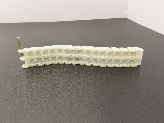 Morse N400 Delrin Plastic Coupling Sprocket Chain 16-Link 1-1/4" W 8.25" Long