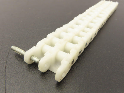 Morse N400 Delrin Plastic Coupling Sprocket Chain 16-Link 1-1/4" W 8.25" Long